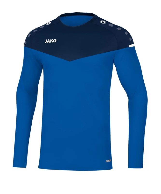 JAKO Men's Champ 2.0 Sweatshirt, Royal/Navy, M