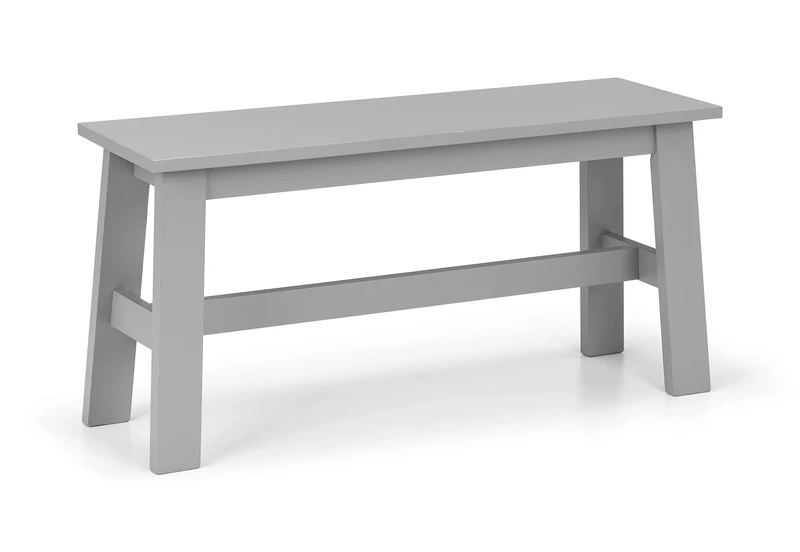 Julian Bowen Kobe Bench - Grey Benches