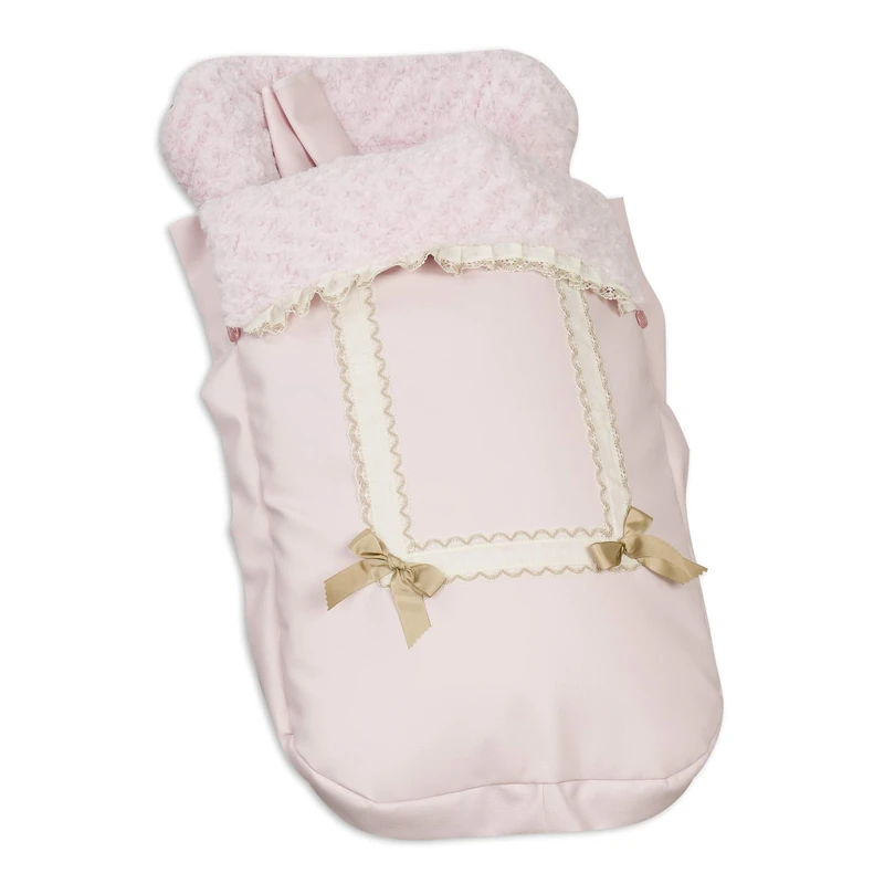 Babyline Leather Rosa – Bugaboo Unisex Footmuff