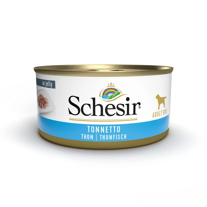 Schesir Dog Tuna Wet Dog Food 18 boxes x 150 g