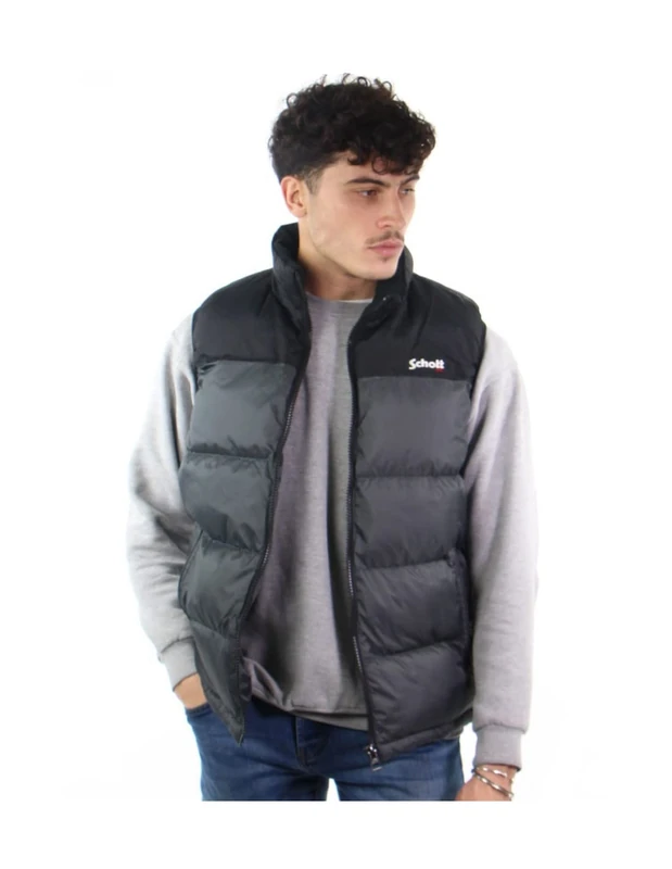 Schott NYC Men's Utahv Jacket Not Applicable, Anthracite, M