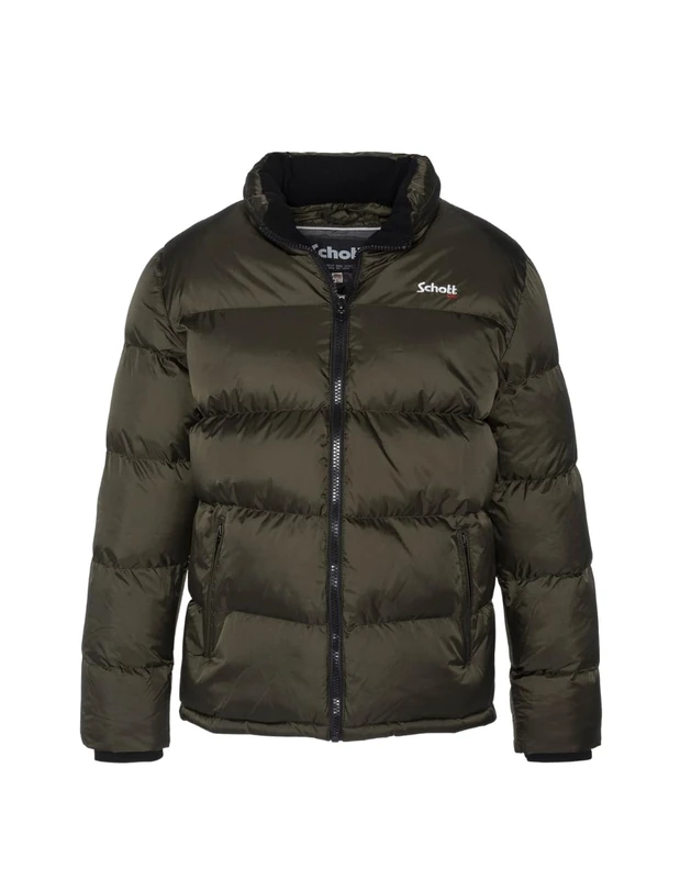 Schott NYC Men's Idaho Jacket Not Applicable, Khaki, Small