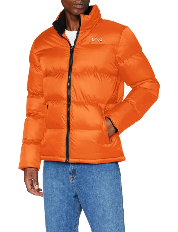 Schott NYC Idaho Jacket, Orange, X-Small
