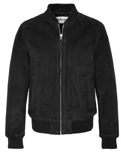 Schott NYC Men's Lc3017 Leather Jacket Not Applicable, Black, Xx-Large