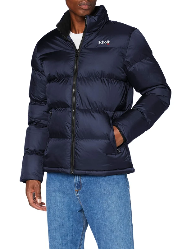 Schott NYC Idaho Jacket, Navy, X-Large