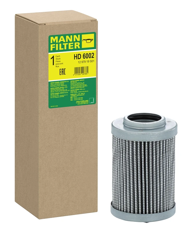 MANN-FILTER HD 6002 Oil Filter Hydraulics filter - for Off-Highway Applications