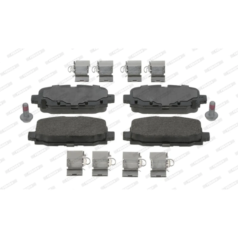 FERODO BRAKE PADS | FDB5049 | REAR | FOR JEEP COMPASS 2016- | OE-MATCHING QUALITY | ECO-FRICTION FUSE+ TECHNOLOGY