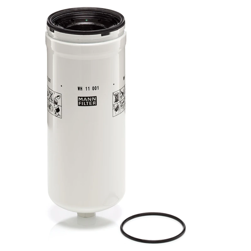 MANN-FILTER WH 11 001 x Oil Filter Hydraulics filter - for Off-Highway Applications