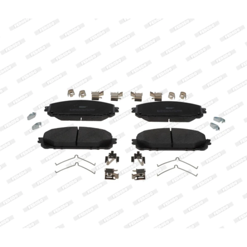FERODO BRAKE PADS | FDB4882 | FRONT | FOR JEEP CHEROKEE 2013- | OE-MATCHING QUALITY | ECO-FRICTION FUSE+ TECHNOLOGY