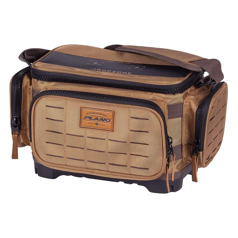 Plano Guide Series 3500 Tackle Bag, Beige, Includes 5 3500 Stowaway Organization Boxes, Premium Soft Fishing Tackle Storage, Waterproof & Non-Skid Base - Image 1