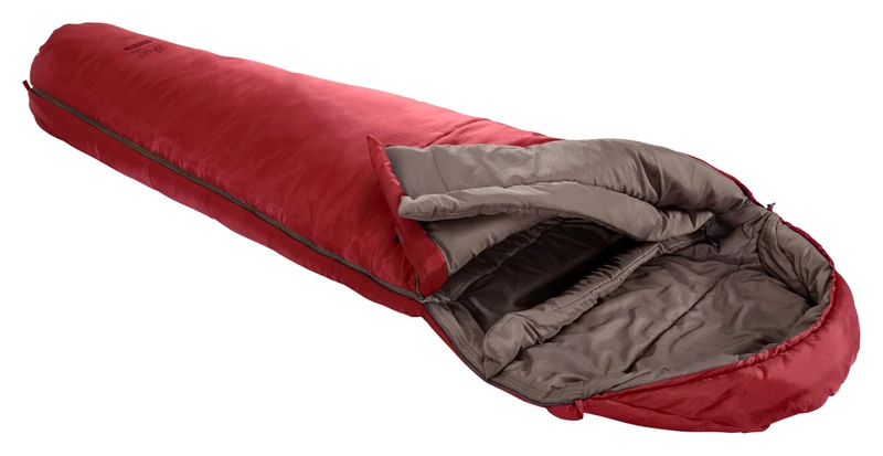 Grand Canyon KANSAS 190 Mummy sleeping bag - Premium sleeping bag for outdoor camping - Limit 0° - Red Dahlia