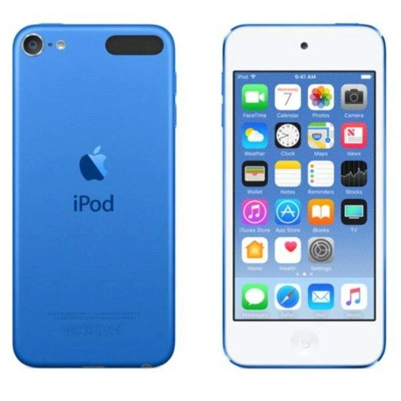 Apple iPod Touch 6th Gen 32GB Blue - Renewed MP3 Player