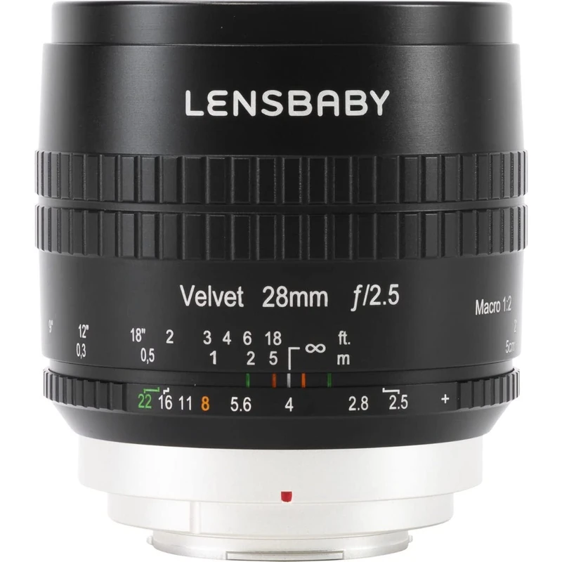 Lensbaby - Velvet 28 - for Canon RF - Soft and velvety - Perfect for macro and portraits - Glow effect