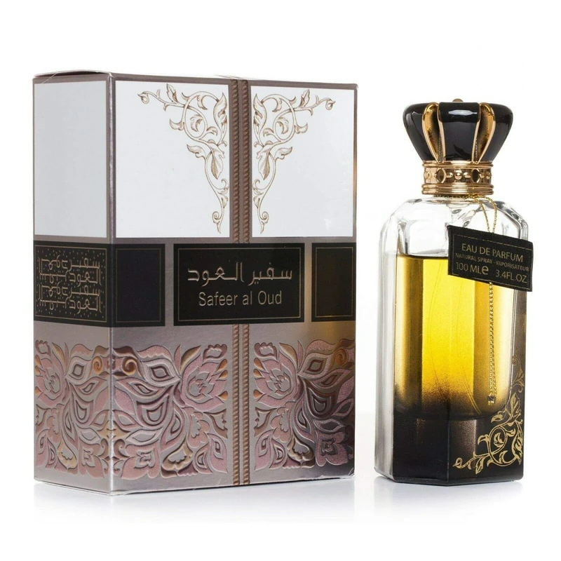 SAFEER AL OUD by Ard Al Zaafran ORIENTAL OUD ROSY SAFFRON EDP PERFUME SPRAY 100ml