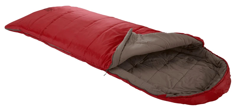 Grand Canyon UTAH 205 sleeping bag - Premium sleeping bag for outdoor camping - Limit -2° - Red Dahlia
