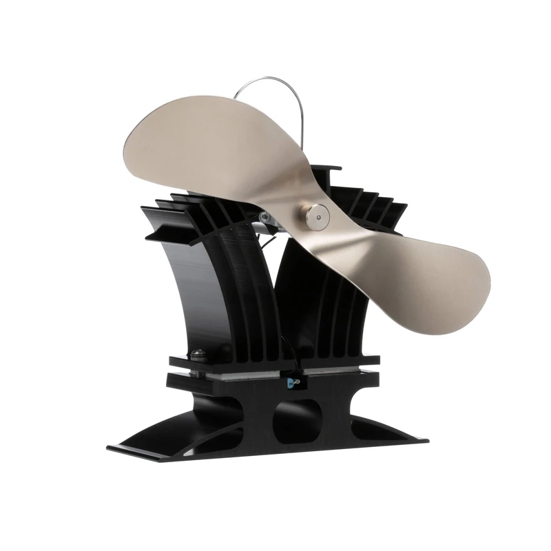 Ecofan 806EUKBX Heat Powered Wood Stove Fan - Nickel