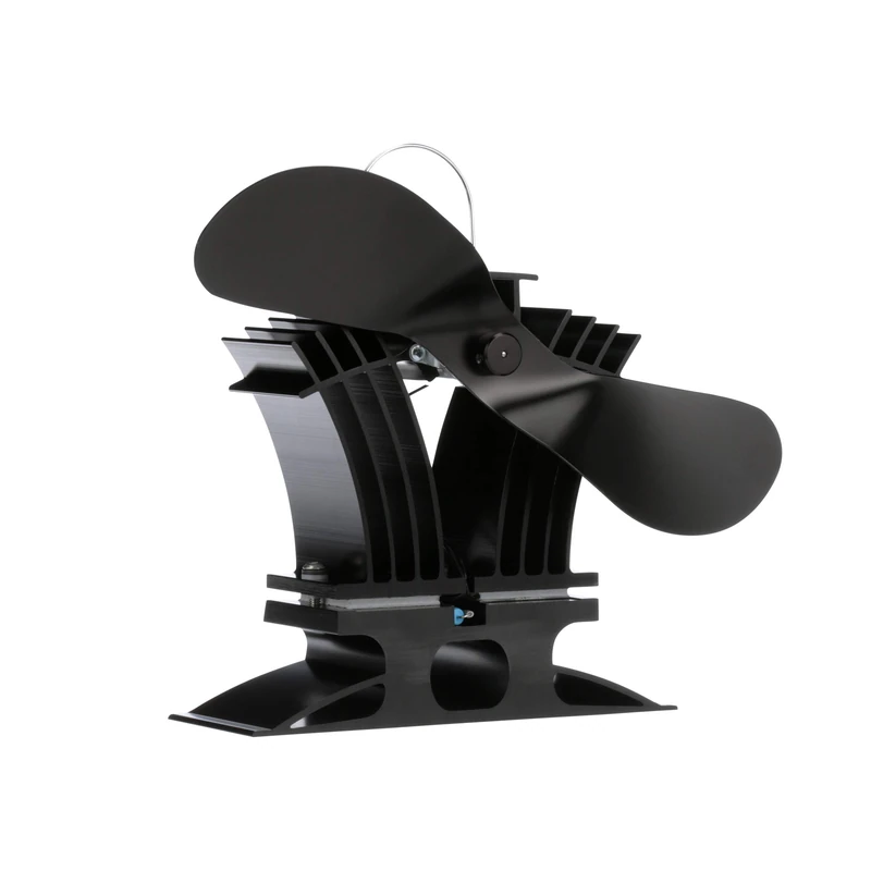 Ecofan 806EUXBX Heat Powered Wood Stove Fan - Black