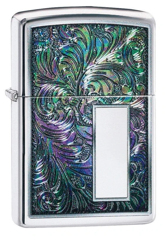 Zippo Unisex's Design Pocket Lighter, Multi Color Venetian, One size
