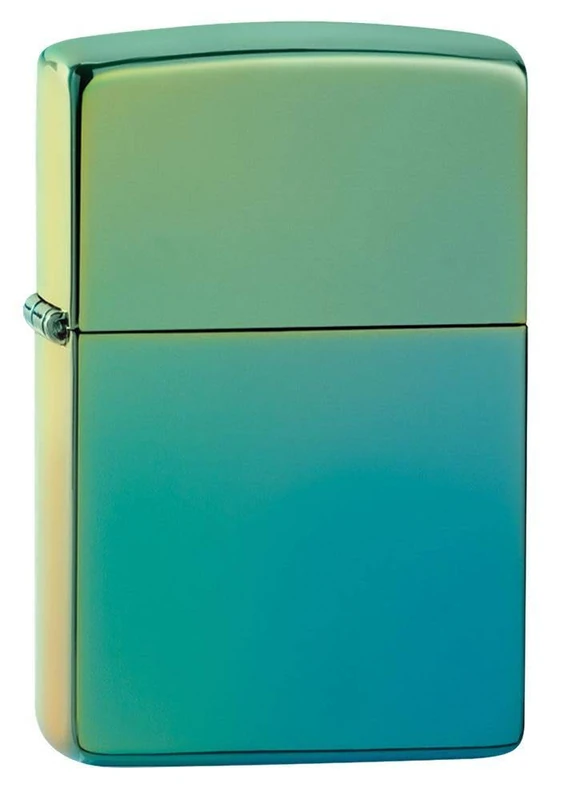 Zippo High Polish Teal Pocket Lighter, One Size