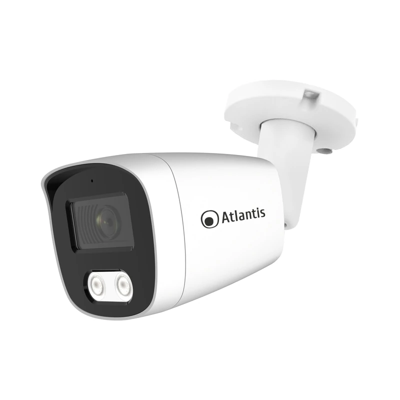 ATLANTIS Ultraplex Camera A11-UX826A-BP Ip Poe Bullet 3MP 1920x1080 H.264/h.265 20fps 1/2.9" Cmos Ir 2 Array Led 15mt - Image 1