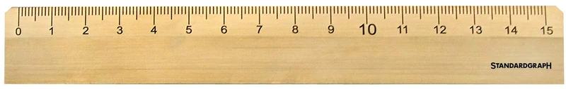 15cm Brass Ruler