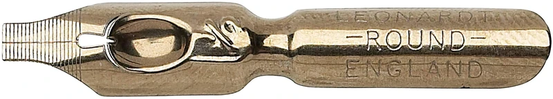MANUSCRIPT PEN COMPANY Round Hand Nib SZ2.5 2.5, Bronze 2.5mm, One Size - Image 1