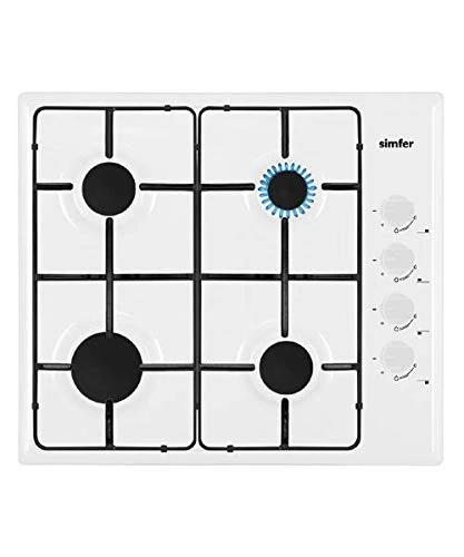 Simfer G60W 60cm Gas Hob - White