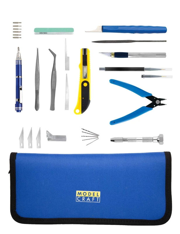 Modelcraft PTK1022 Essential Modelling Kit, Blue, 1