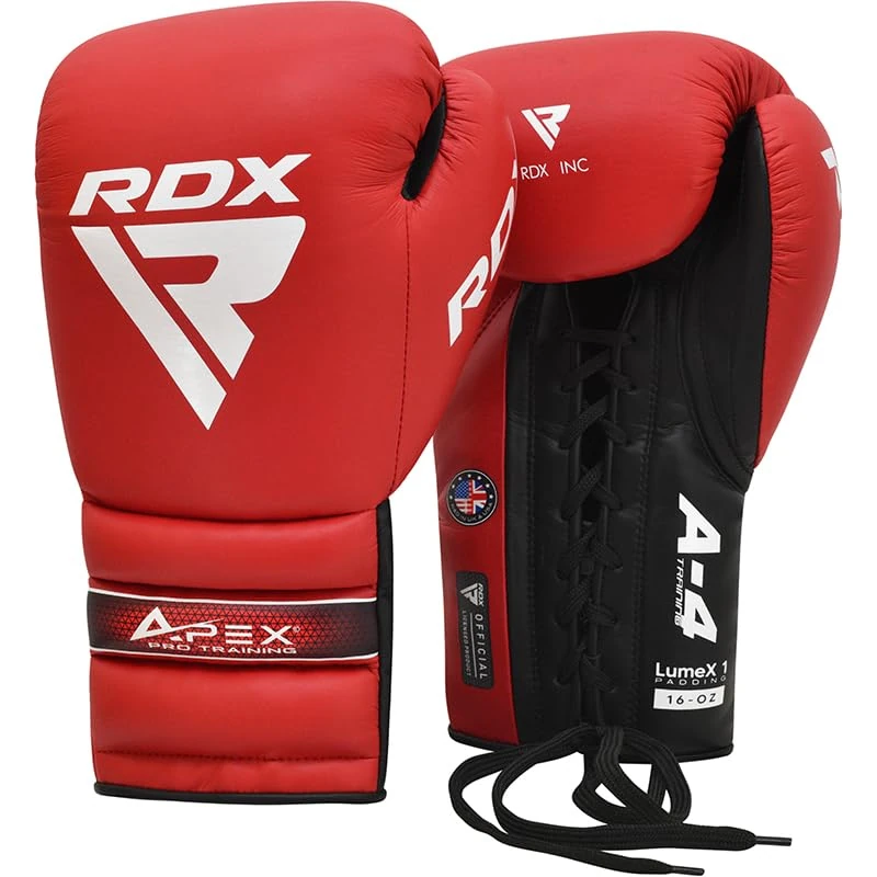 Rdx Sports Pro Training Apex A4 Artificial Leather Boxing Gloves 14 Oz