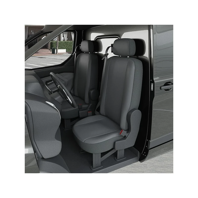 DBS 1013183 Car/Utility Seat Cover Imitation Leather Quick Installation/Compatible with Airbag/Isofix 1013183
