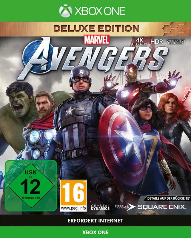 Marvel's Avengers Deluxe Edition (Includes Free Upgrade to Xbox Series X) (XONE)