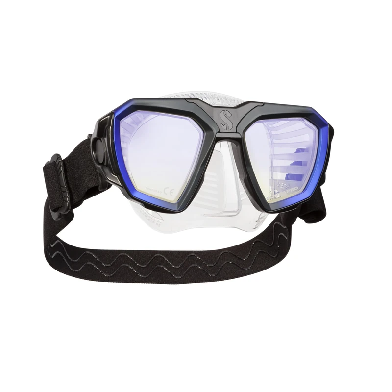 Scubapro D-Mask Blue/TRANSP Size M
