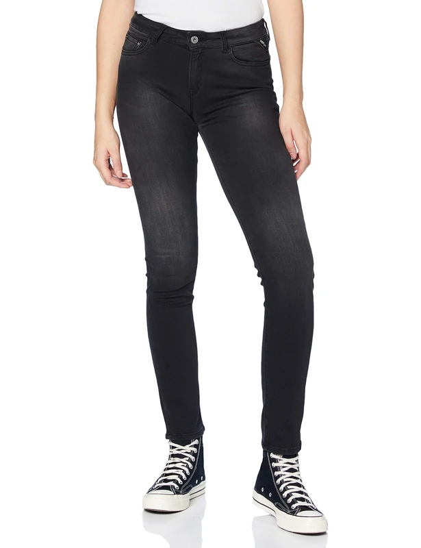 Replay Jeans, Faaby Women's, Grey, 23/32 - Image 1