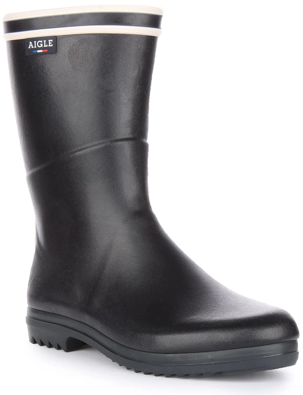 Aigle Women's CHANTEBOOT STR Rain Boot, Marine, 1 UK