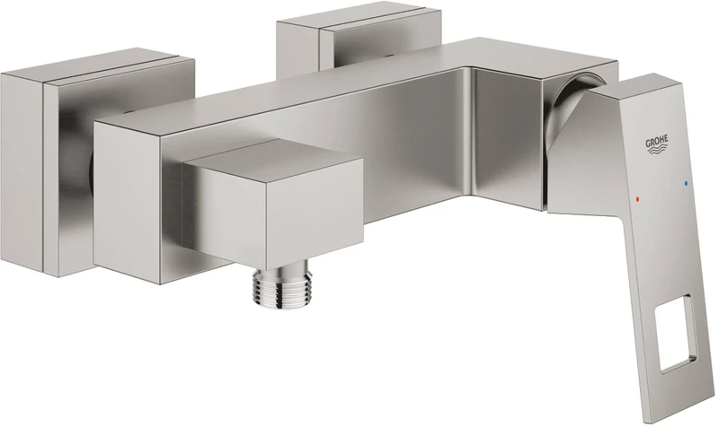 GROHE Eurocube Single-Lever Shower Mixer 1/2" Supersteel 23145DC0