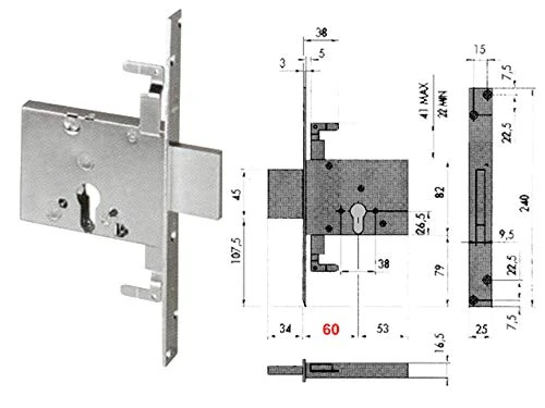Cisa 43554 56016-70-0 Ser Cylinder Inf.TRIPL S/A
