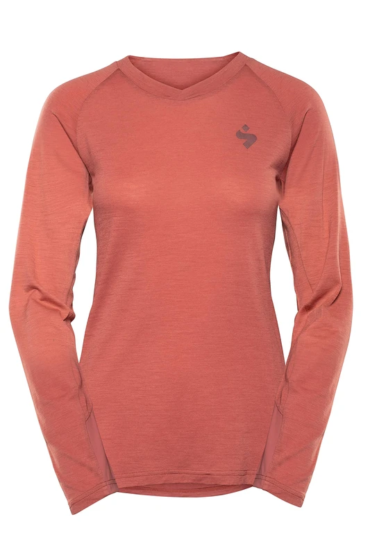 Sweet Protection Hunter Merino Ls Women's Jersey, womens, Jersey, 828080, Rosewood, XS