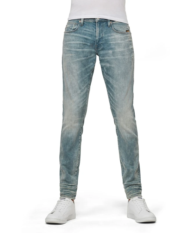 G-Star Men's Lancet Skinny Jeans, Blue (sun faded scanda blue D17235-C430-B836), 28W / 34L