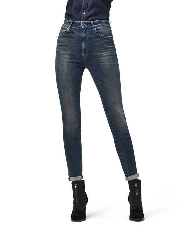 G-Star Women's Stringfield Ultra High Skinny Jeans, Blue (antic nebulas D17849-C296-B824), 25W / 32L