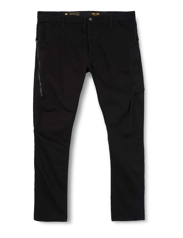 G-Star Men's Citishield 3D Cargo Slim Tapered Pants, Black (dk black gd D18146-C096-B564), 24W / 28L - Image 1