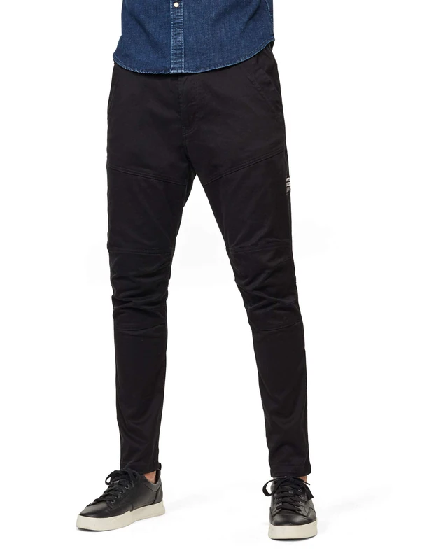 G-Star Men's Rackam 3D Slim Trainer, Black (dk black D17520-C105-6484), 24W / 28L - Image 1