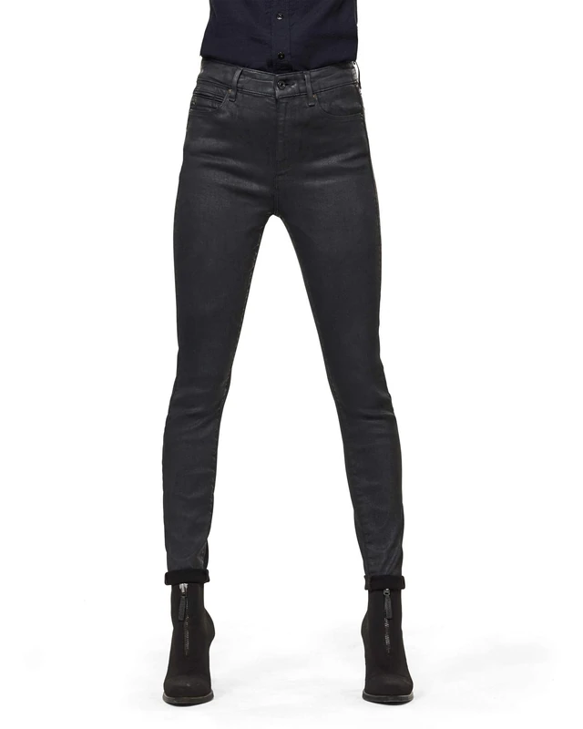 G-Star Women's G-Star Shape Studs High Super Skinny Jeans, Black (black obsidian cobler D17842-B732-B154), 24W / 30L