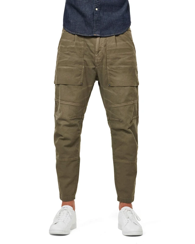 G-Star Men's Fatigue Relaxed Tapered Pants, Grey (antic asfalt D17525-9860-B779), 25W / 34L