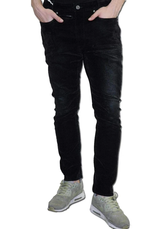 G-Star Men's D-Staq 3D Slim Jeans - Black Iced Flock 38W34L
