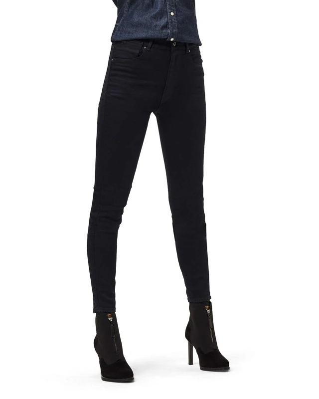 G-Star Women's Stringfield Ultra High Skinny Jeans, Black (black metalloid cobler D17849-5245-B827), 25W / 30L