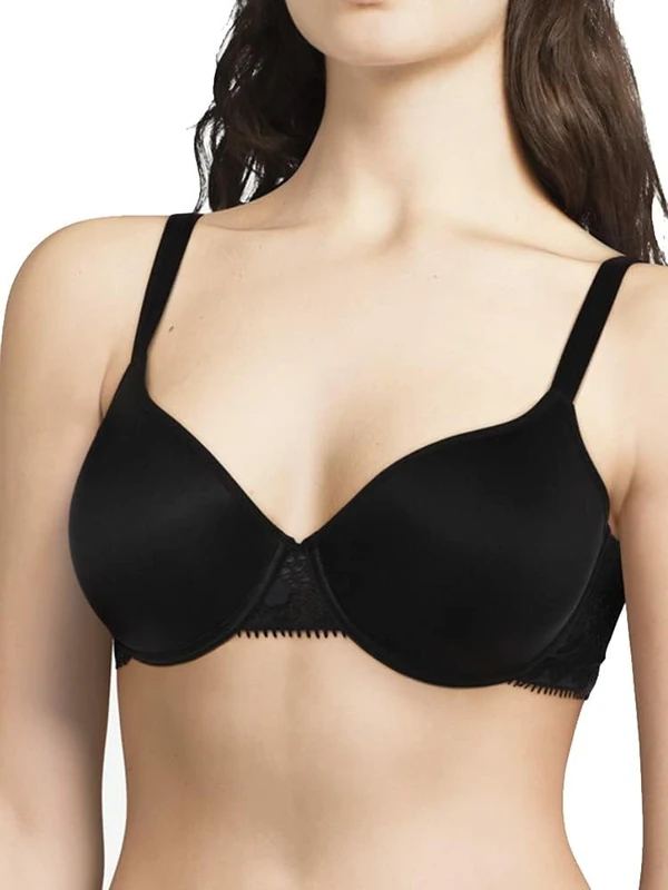 Chantelle Women's, DAY TO NIGHT, Covering Memory Bra, Women's lingerie, Schwarz, 36B