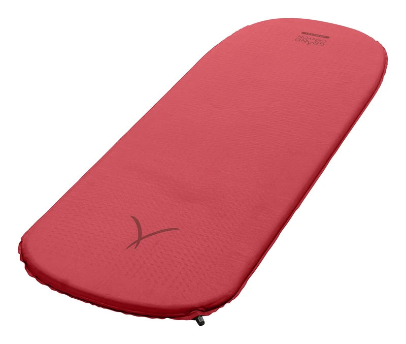 Grand Canyon HATTAN 3.8 L - Self inflating camping mat - 198x63x3,8cm - American Beauty (burgundy red)