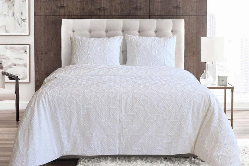 Yellow Duvet cover Gabe 200 White