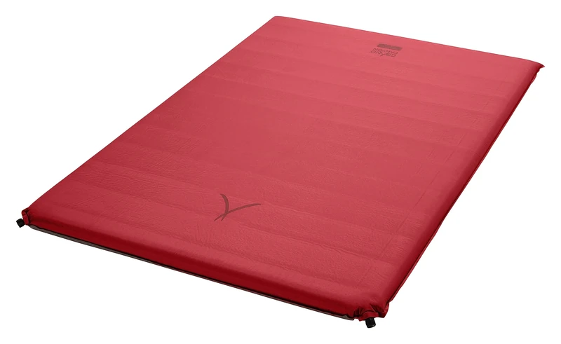 Grand Canyon HANCOCK 7.5 DOUBLE - Self Inflating Camping Mat - 198x130x7,5cm - American Beauty (burgundy red)