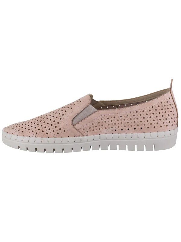 Easy Street Women's Fresh Sneaker, Blush, 7 UK